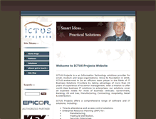 Tablet Screenshot of ictusme.com